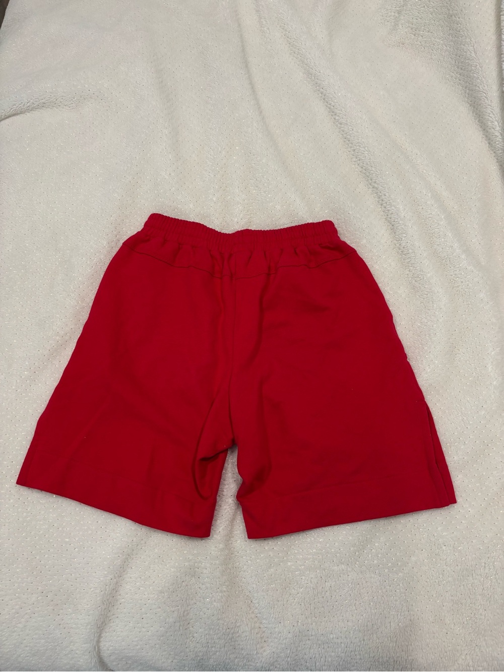 Red Drawstring Shorts five the label - Picture 2 of 3